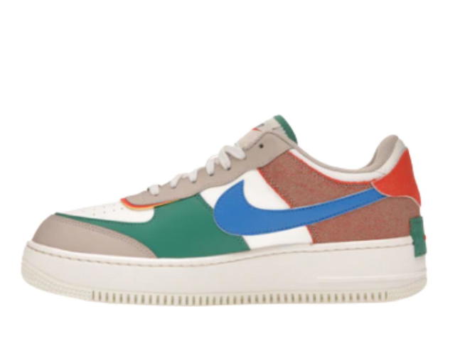 Nike Nike Air Force 1 Low Shadow Sail Signal Blue Green (Women's) - view 2