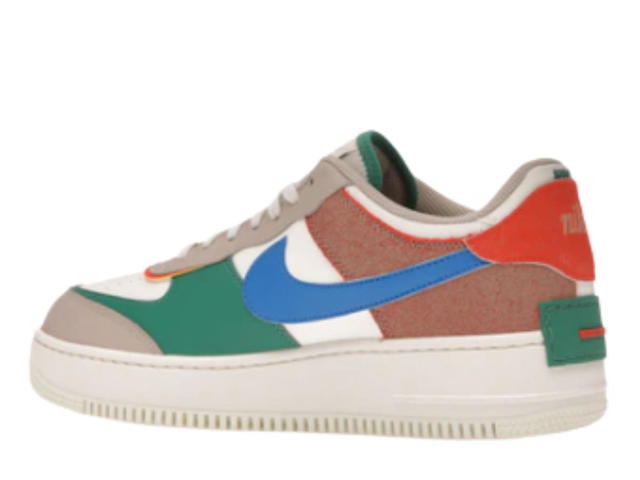 Nike Nike Air Force 1 Low Shadow Sail Signal Blue Green (Women's) - view 3