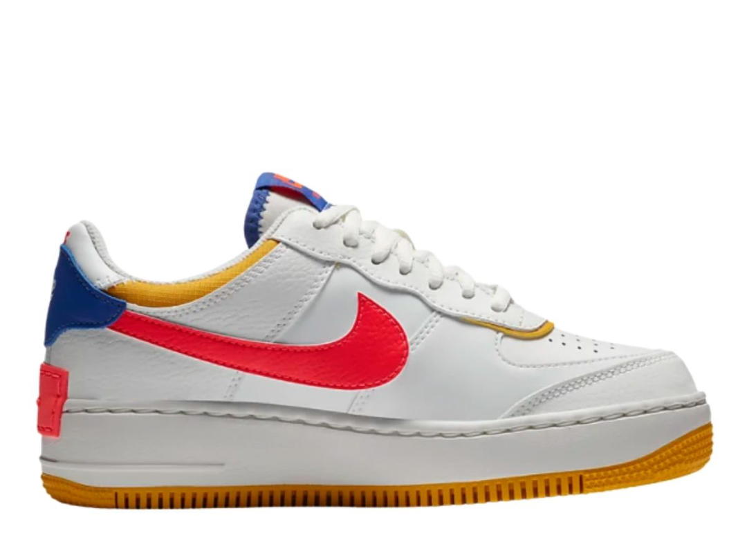 Nike Nike Air Force 1 Low Shadow White Flash Crimson Astronomy Blue (W)