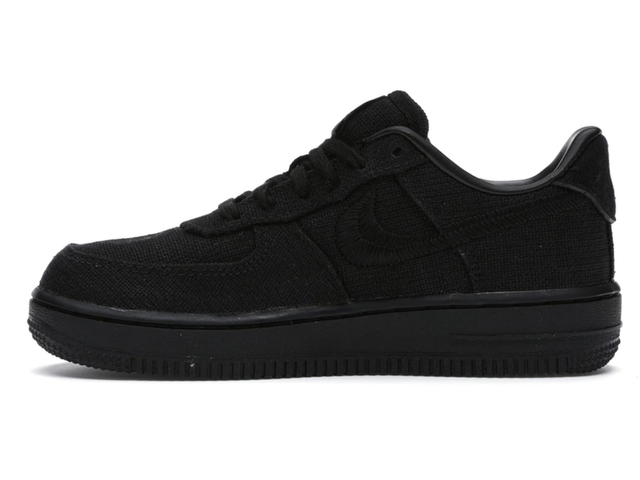 Nike Nike Air Force 1 Low Stussy Black (PS) - view 2