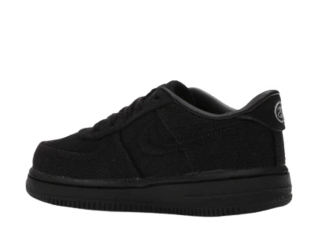 Nike Nike Air Force 1 Low Stussy Black (TD) - view 3
