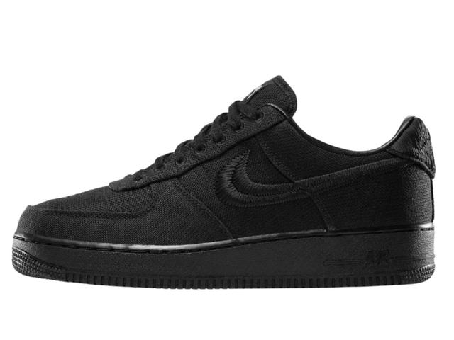 Nike Nike Air Force 1 Low Stussy Black - view 2