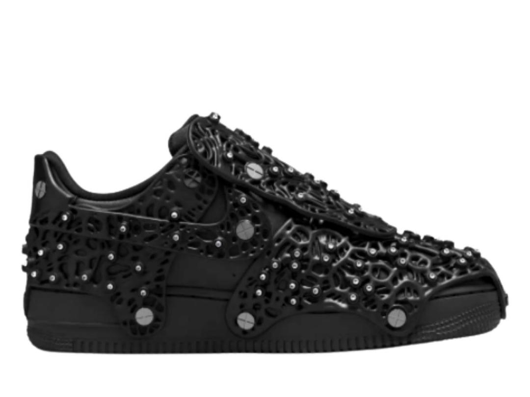 Nike Nike Air Force 1 Low Swarovski Retroreflective Crystals Black (Women's)
