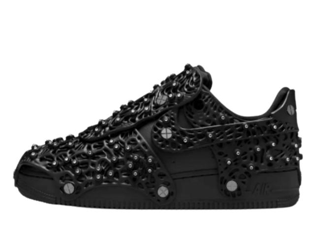 Nike Nike Air Force 1 Low Swarovski Retroreflective Crystals Black (Women's) - view 2