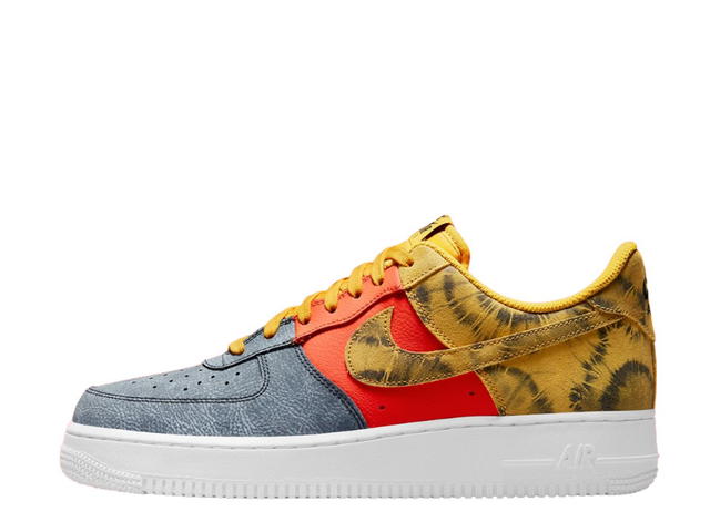 Nike Nike Air Force 1 Low Tie Dye Dark Sulphur - view 2