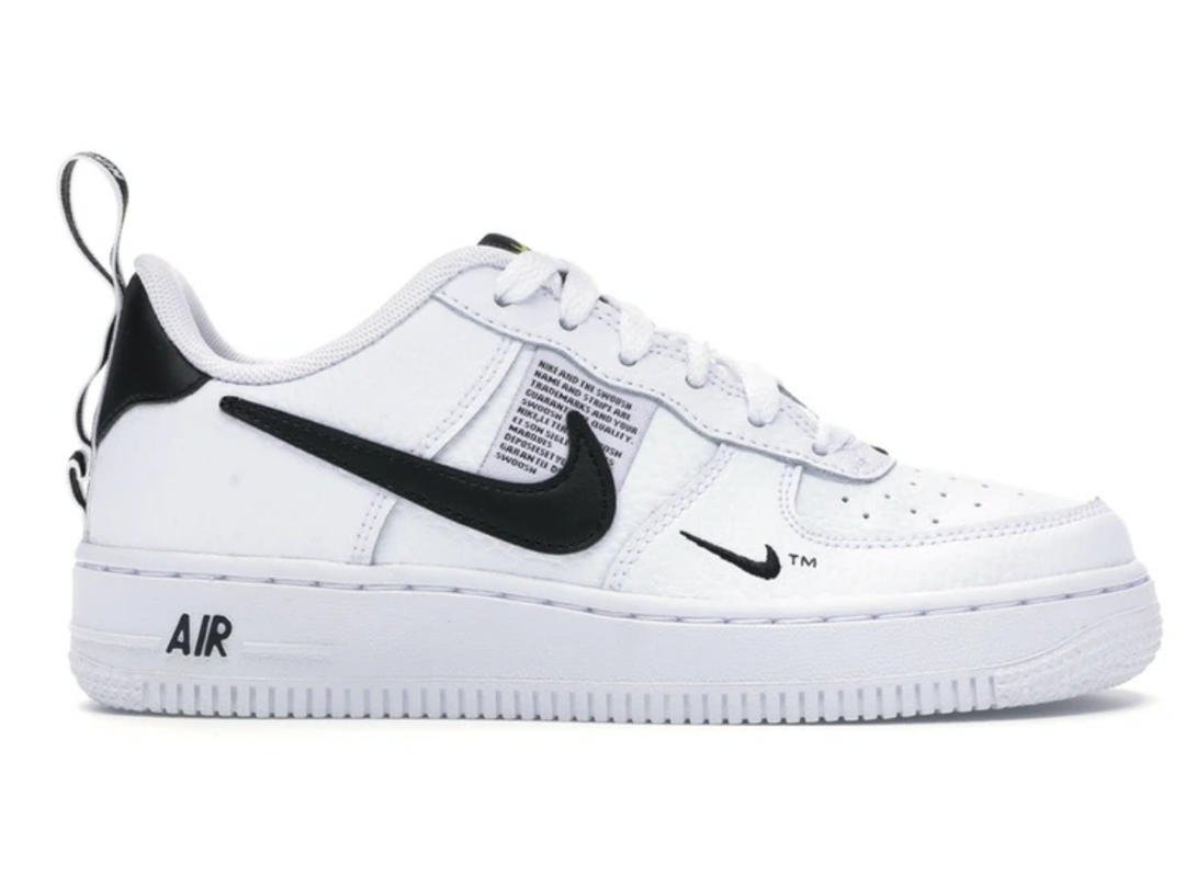 Nike Nike Air Force 1 Low Utility White Black (GS)