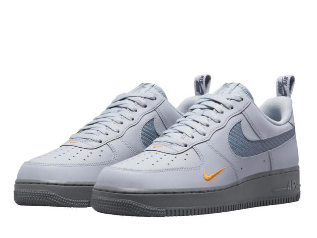 Nike Nike Air Force 1 Low Wolf Grey Kumquat - view 3