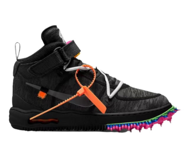 Nike Nike Air Force 1 Mid Off-White Black - view 1