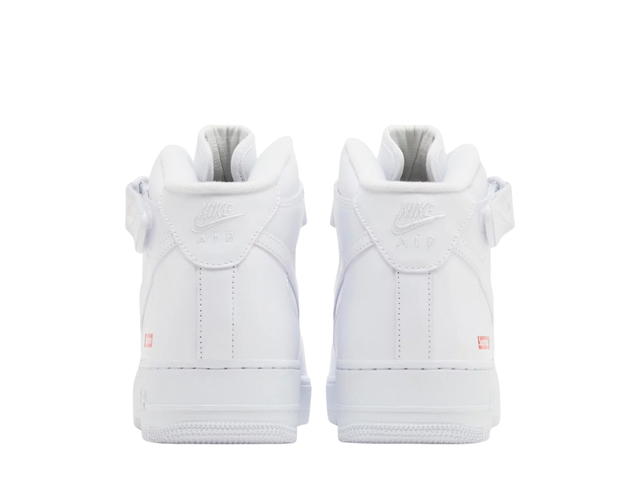 Nike Nike Air Force 1 Mid Supreme White - view 4