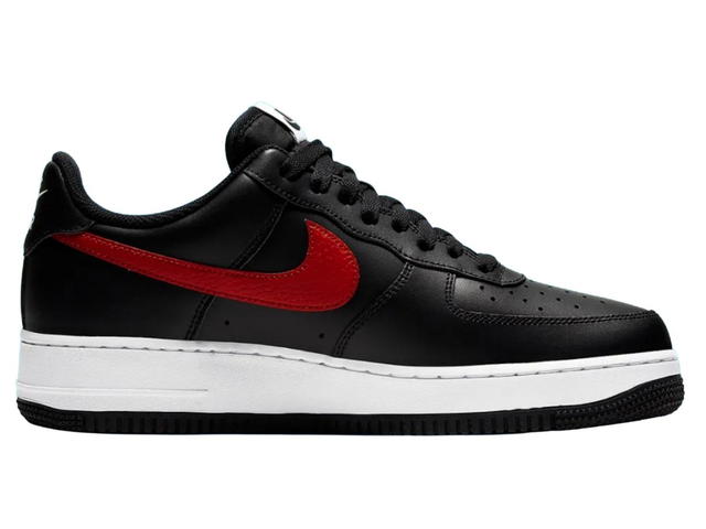 Nike Nike Air Force 1 Noir Bleu Rouge - view 1