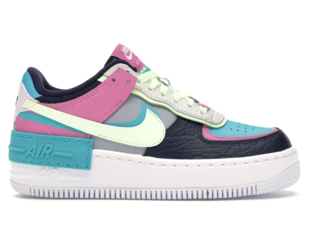 Nike Nike Air Force 1 Shadow Barely Volt Oracle Aqua (W)