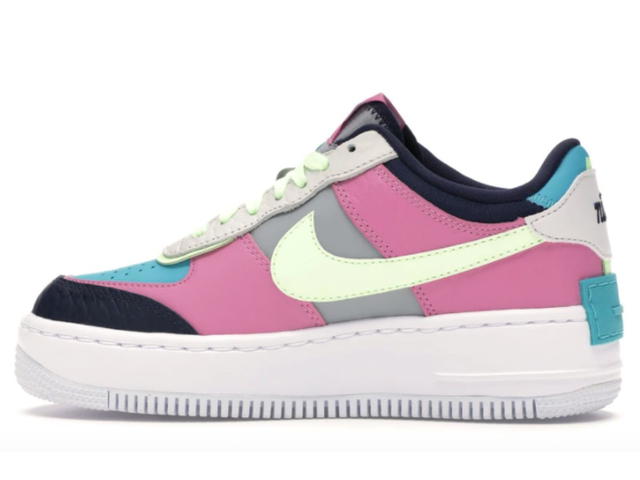 Nike Nike Air Force 1 Shadow Barely Volt Oracle Aqua (W) - view 2