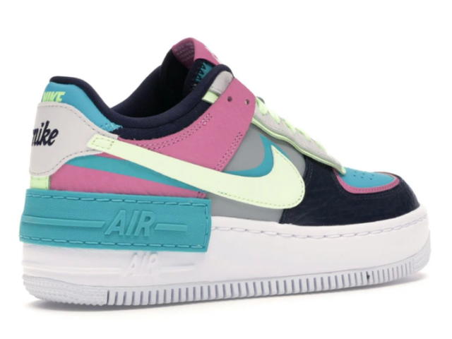 Nike Nike Air Force 1 Shadow Barely Volt Oracle Aqua (W) - view 3