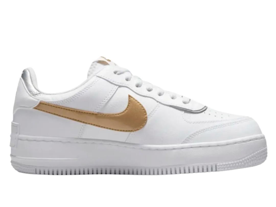Nike Nike Air Force 1 Shadow White Gold (W)