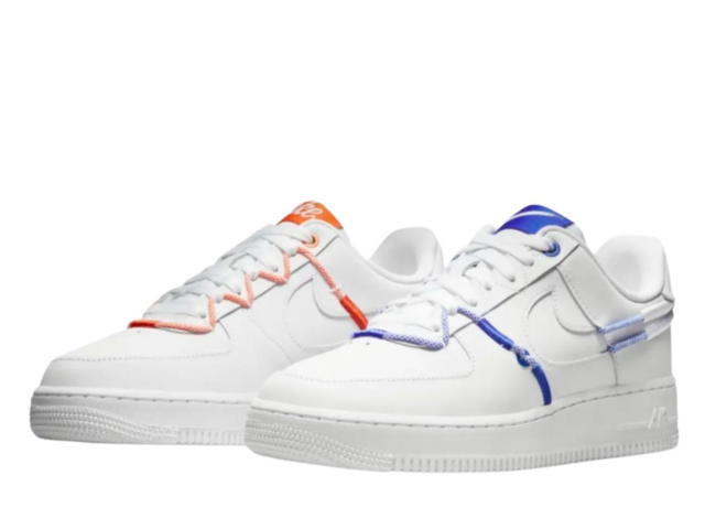 Nike Nike Air Force 1 Low '07 LX White Orange Blue (Women's) - view 3