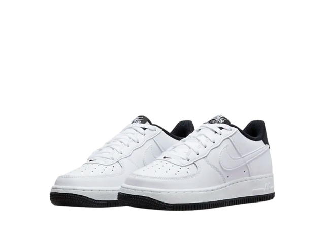 Nike Nike Air Force 1 White Black (GS) - view 3
