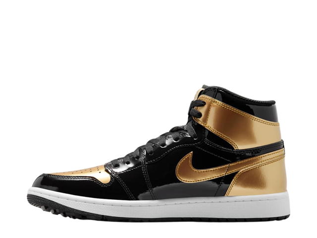 Nike Nike Air Jordan 1 High Golf Metallic Gold - view 2