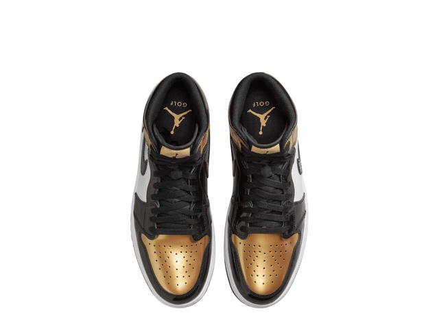 Nike Nike Air Jordan 1 High Golf Metallic Gold - view 3