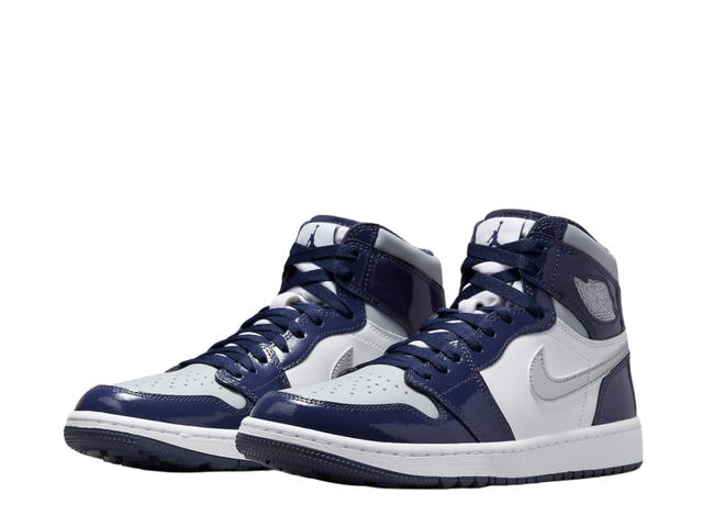 Nike Air Jordan 1 High Golf Volt Gold White Black - view 3