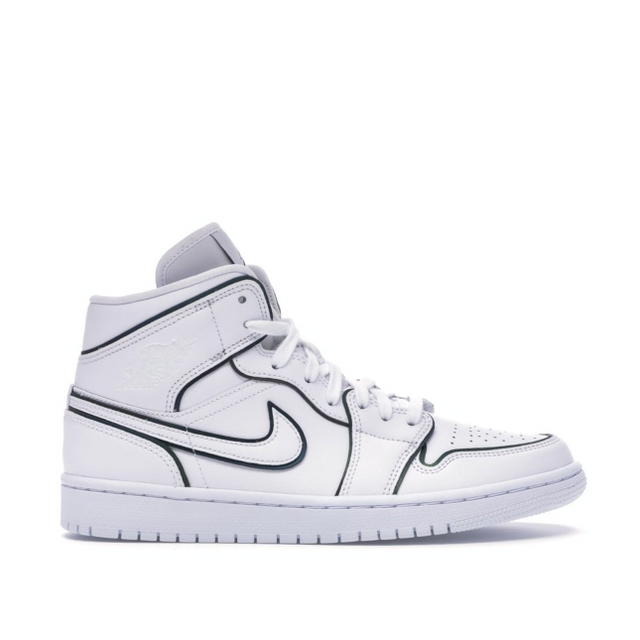 Jordan Jordan 1 Mid Iridescent Reflective White (W) - view 1