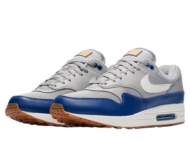 Nike Nike Air Max 1 Atmosphere Grey Deep Royal Blue - view 3