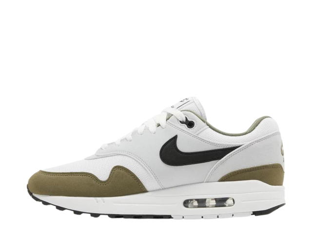 Nike Nike Air Max 1 White Black Medium Olive - view 2