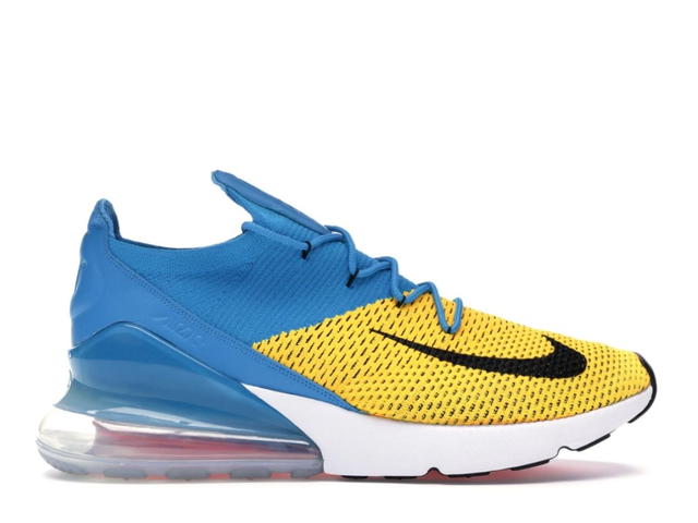 Nike Nike Air Max 270 Flyknit Laser Orange Blue Orbit - view 1