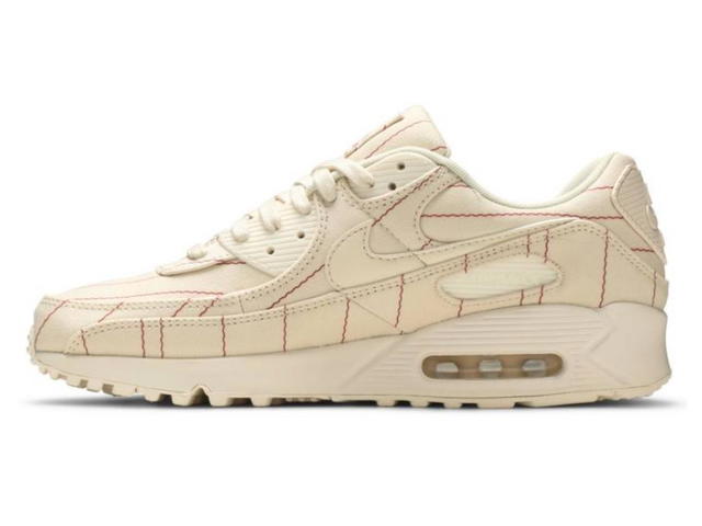 Nike Nike Air Max 90 Pinstripes - Natural Chili Red - view 2