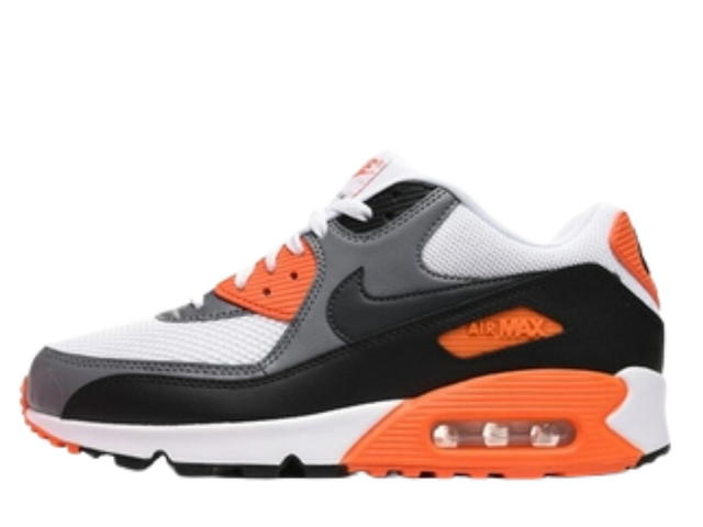 Nike Nike Air Max 90 White Grey Orange - view 2