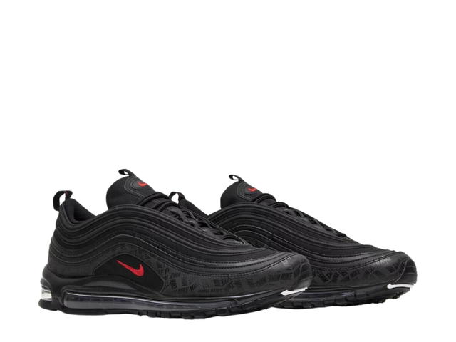 Nike Nike Air Max 97 All-Over Print Black Red - view 3