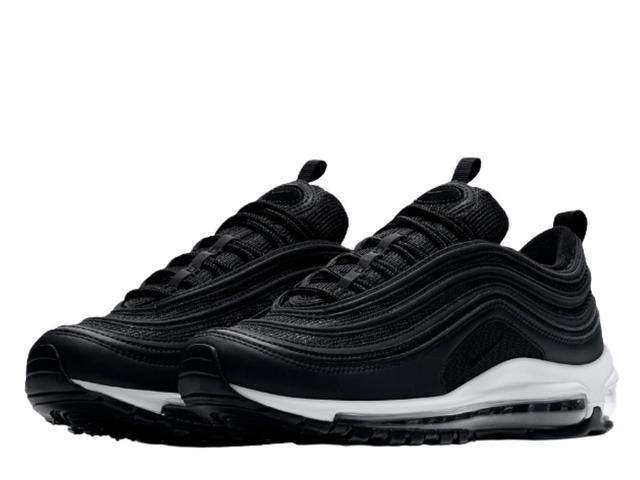 Nike Nike Air Max 97 Black Black White (Women's) - view 3