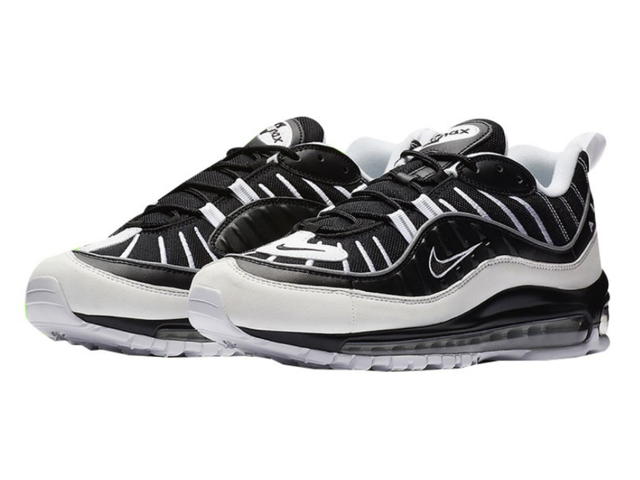 Nike Nike Air Max 98 White Black - view 3