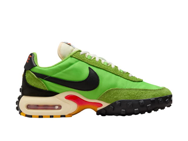 Nike Nike Air Max Waffle Racer Sp Action Green Black And Total Orange - view 1
