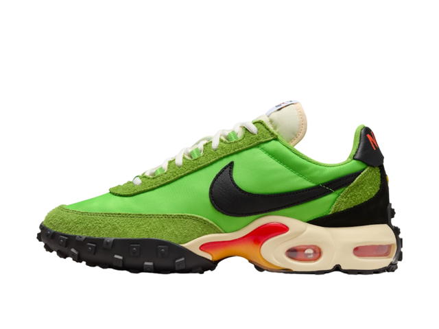 Nike Nike Air Max Waffle Racer Sp Action Green Black And Total Orange - view 2