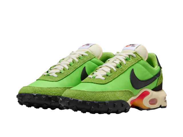 Nike Nike Air Max Waffle Racer Sp Action Green Black And Total Orange - view 5