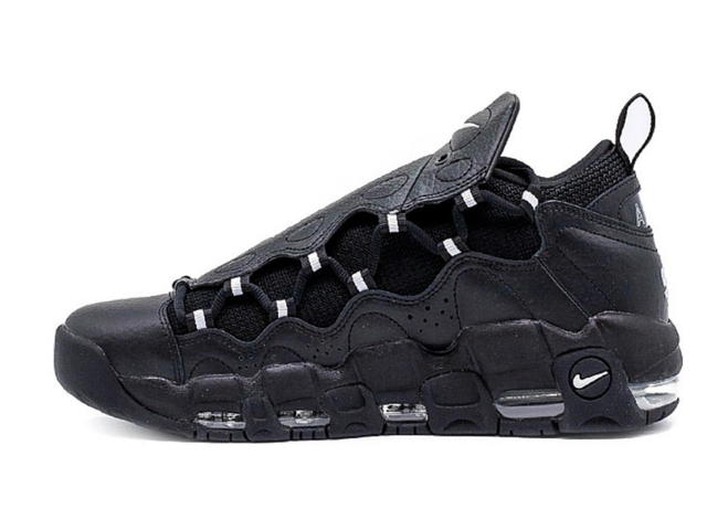 Nike Nike Air More Money Black Metallic Silver - view 2