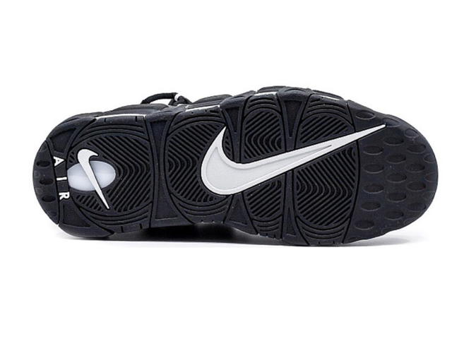 Nike Nike Air More Money Black Metallic Silver - view 3