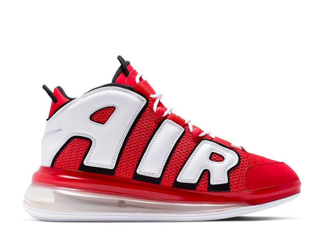 Nike Nike Air More Uptempo 720 University Red White Black