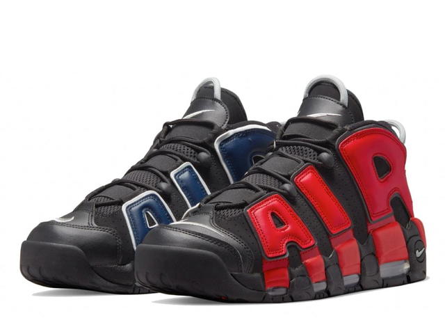 Nike Nike Air More Uptempo 96 Alternates Split Black Varsity Red - view 3