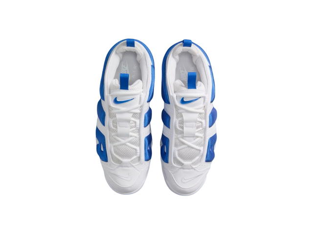 Nike Nike Air More Uptempo Low White And Royal Blue - view 3