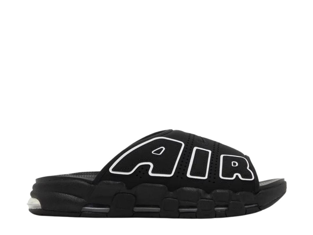 Nike Nike Air More Uptempo Slide Black-Grey Sole