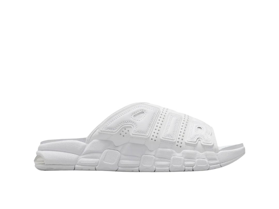 Nike Nike Air More Uptempo Slide Triple White