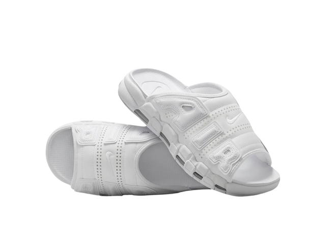 Nike Nike Air More Uptempo Slide Triple White - view 3