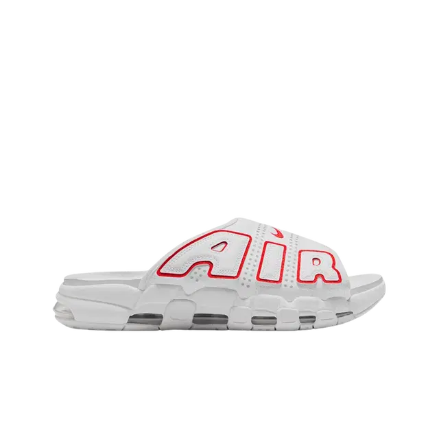 Nike Nike Air More Uptempo Slide White University Red - view 2
