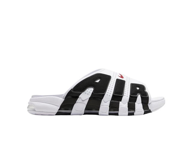 Nike Nike Air More Uptempo Slide White Varsity Red - view 1