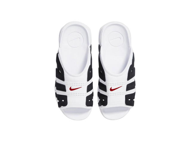 Nike Nike Air More Uptempo Slide White Varsity Red - view 3