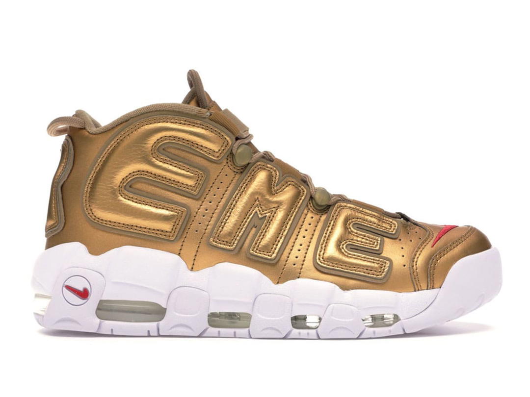 Nike Nike Air More Uptempo Supreme Suptempo Gold