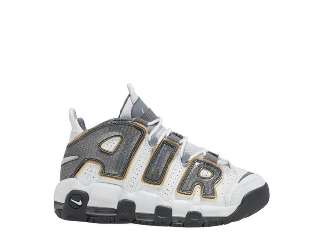 Nike Nike Air More Uptempo White Anthracite Snakeskin (GS)