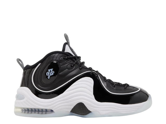 Nike Nike Air Penny 2 Black Patent Football Grey - view 1