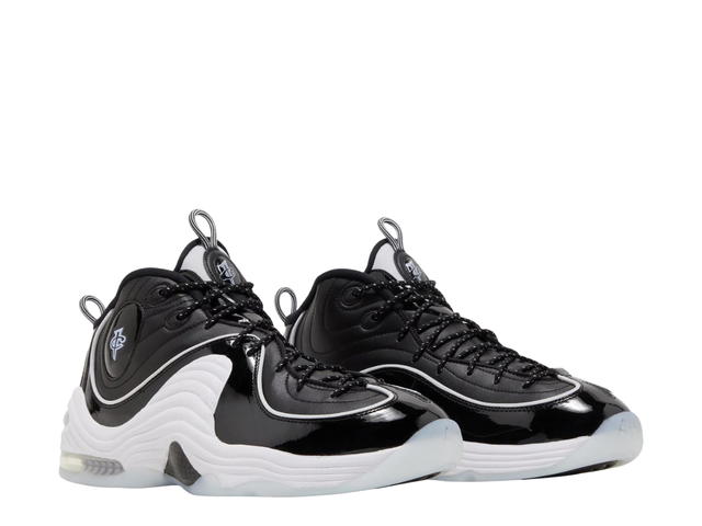 Nike Nike Air Penny 2 Black Patent Football Grey - view 3